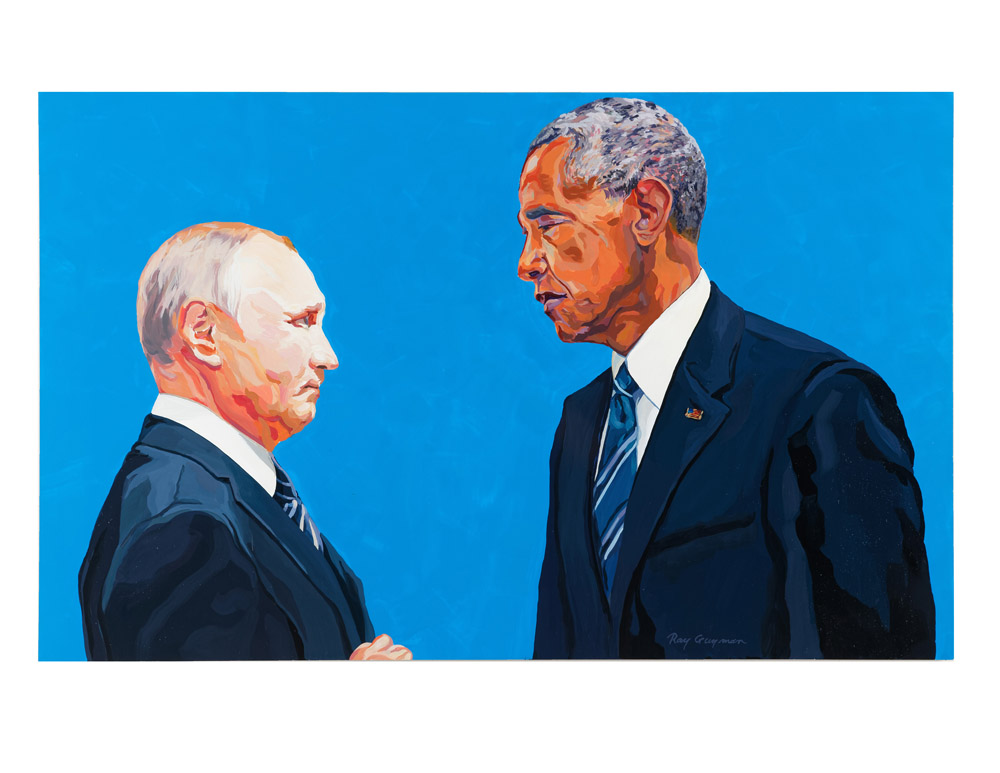 BARACK PUTIN SHOW DOWN